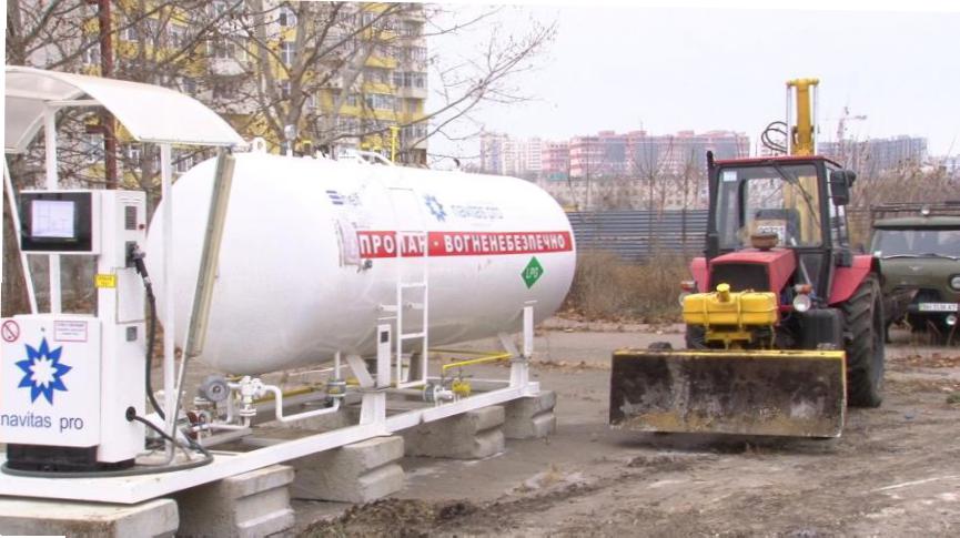 Одесситы прогнали «кочующую» газовую заправку
